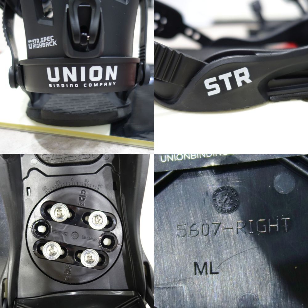 ライド RIDE AGENDA 147cm バインディング UNION STR 20-21 MLサイズ