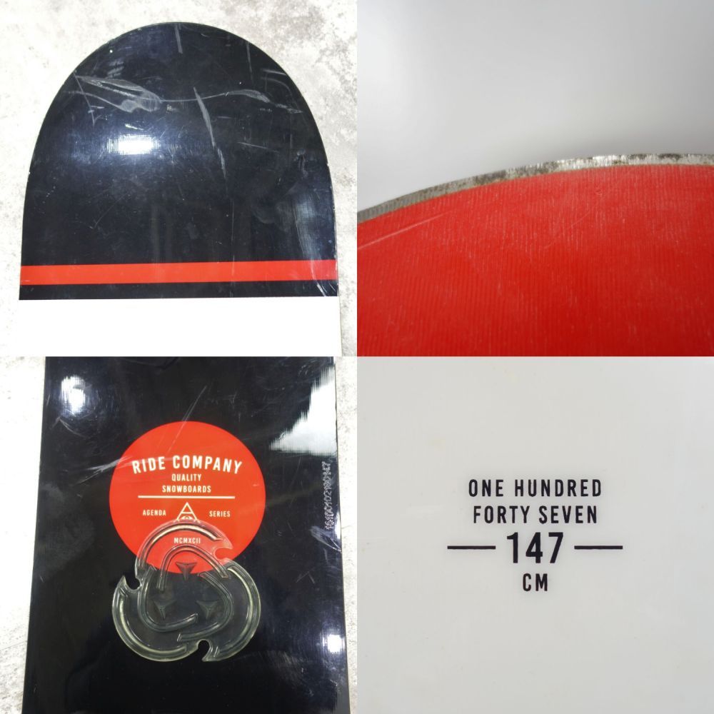 ライド RIDE AGENDA 147cm バインディング UNION STR 20-21 MLサイズ