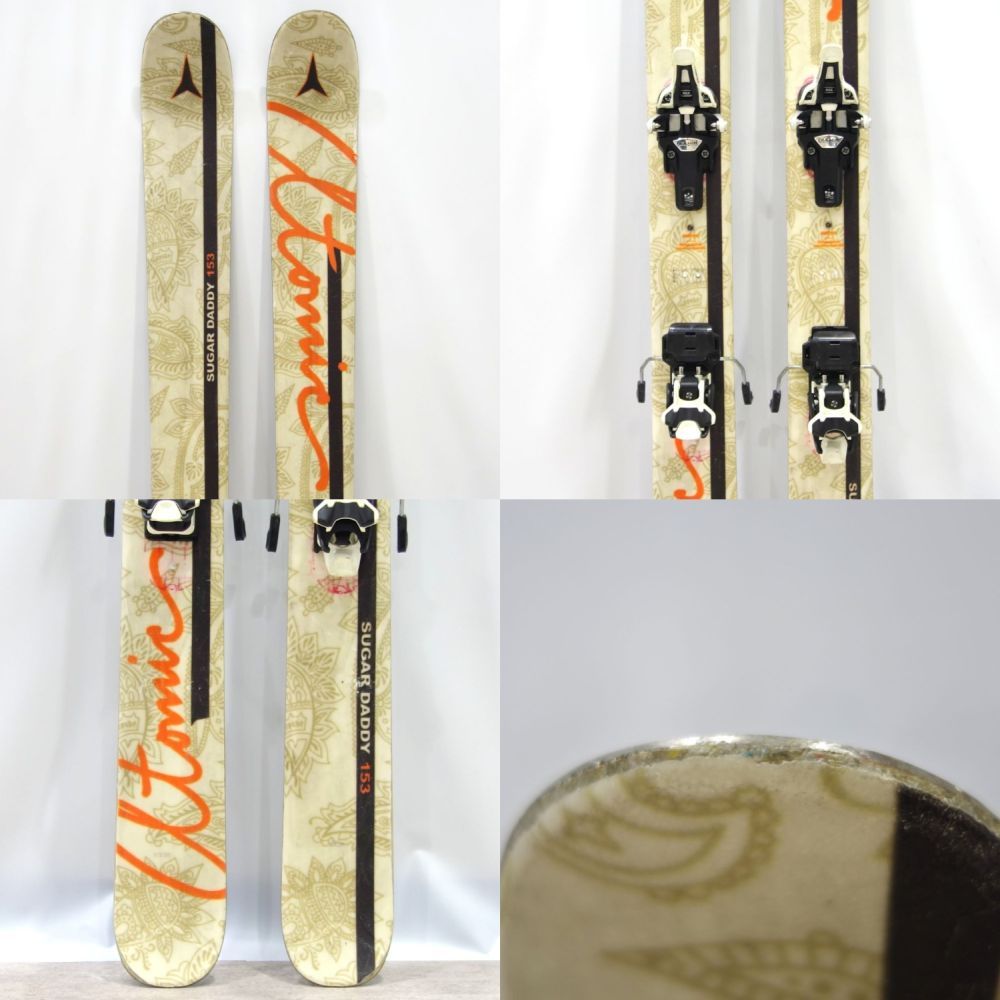 アトミック ATOMIC SUGAR DADDY 153cm センター99mm ビンディング