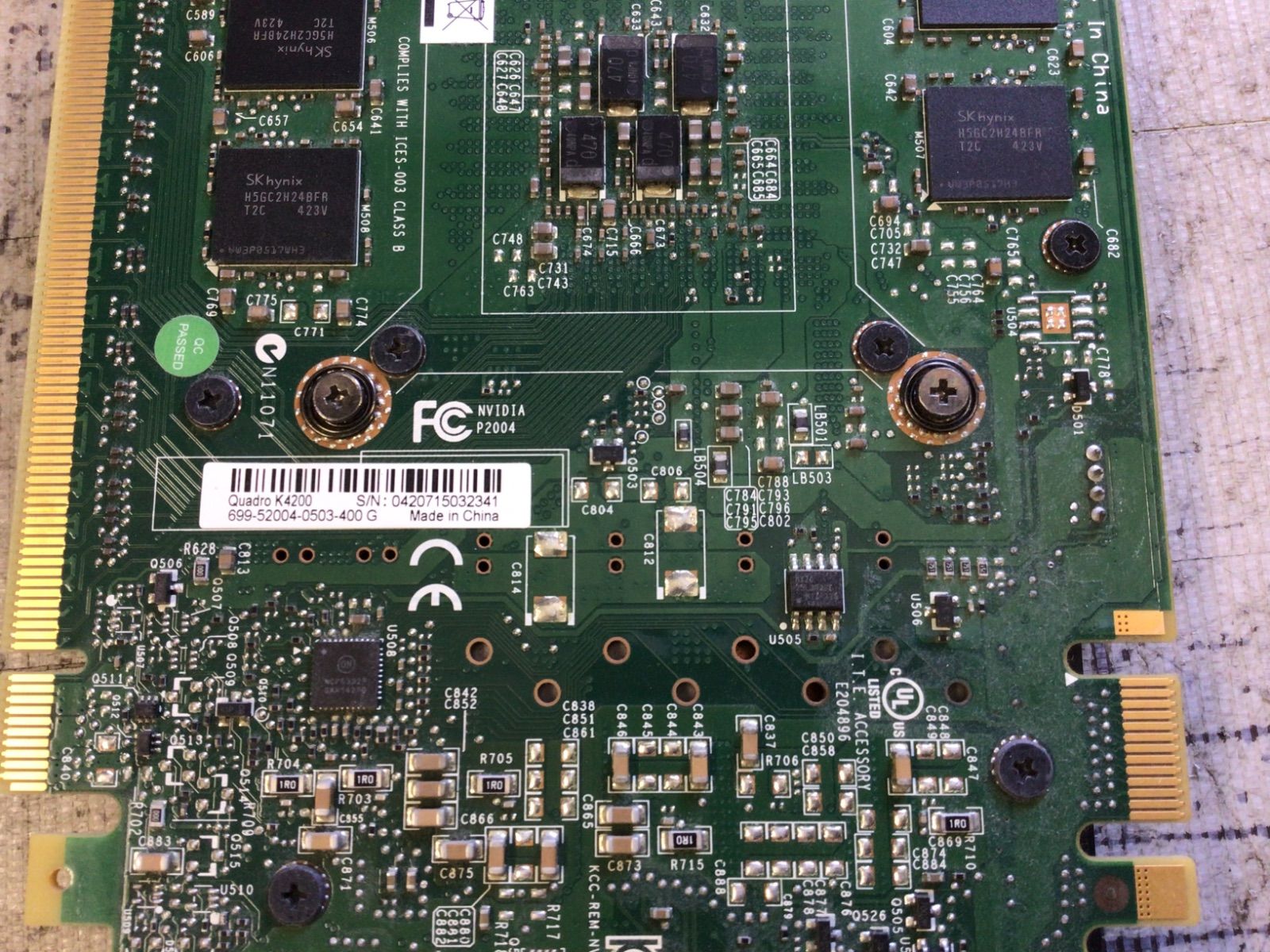 中古］ NVIDIA QUADRO K4200 グラフィックボード - メルカリ