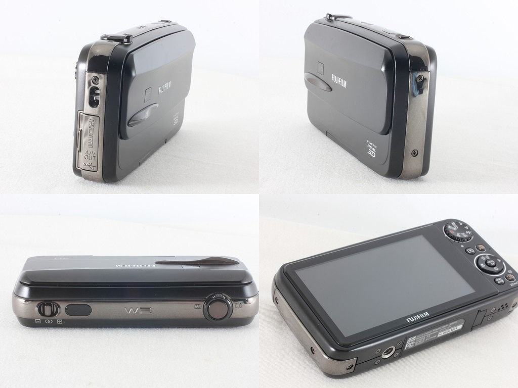 FUJIFILM フジフィルム FinePix REAL 3D W3 ブラック 付属品満載 元箱