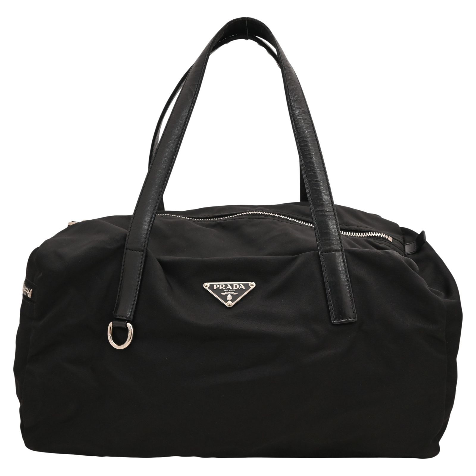 プラダ トートバッグ ロゴ ナイロン レザー PRADA トートバッグ プラダ 