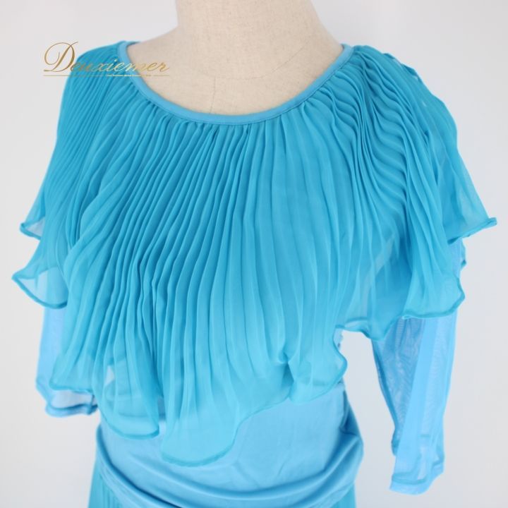 社交ダンス 衣装 スタンダード 上下セット ツーピース レッスンウェア