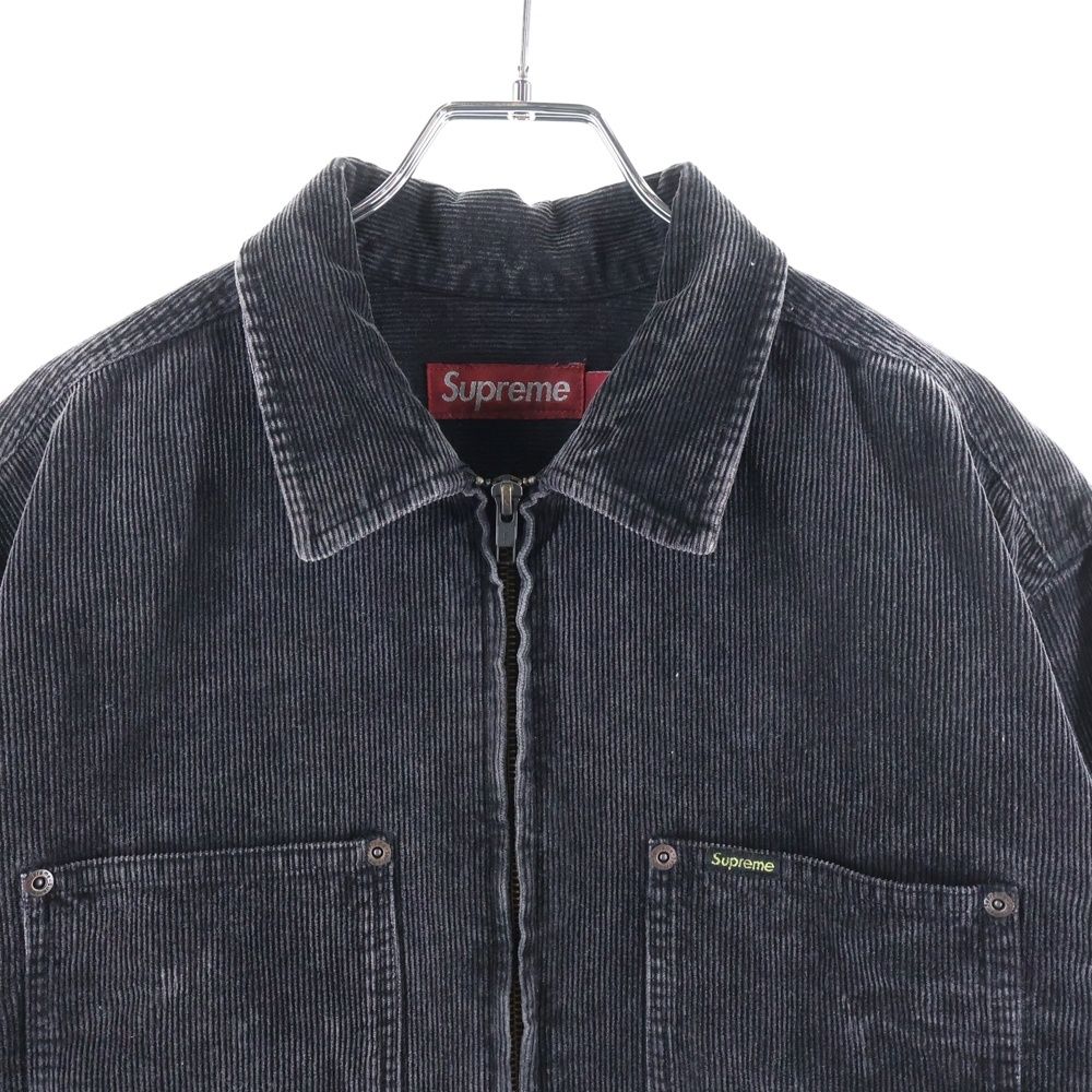 SUPREME (シュプリーム) 24SS Washed Corduroy Zip Up Shirt