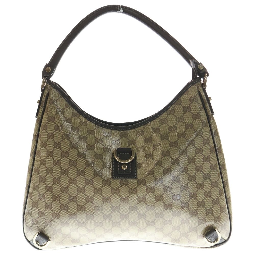 GUCCI (グッチ) GGキャンバス ワンショルダーバッグ ハンドバッグ