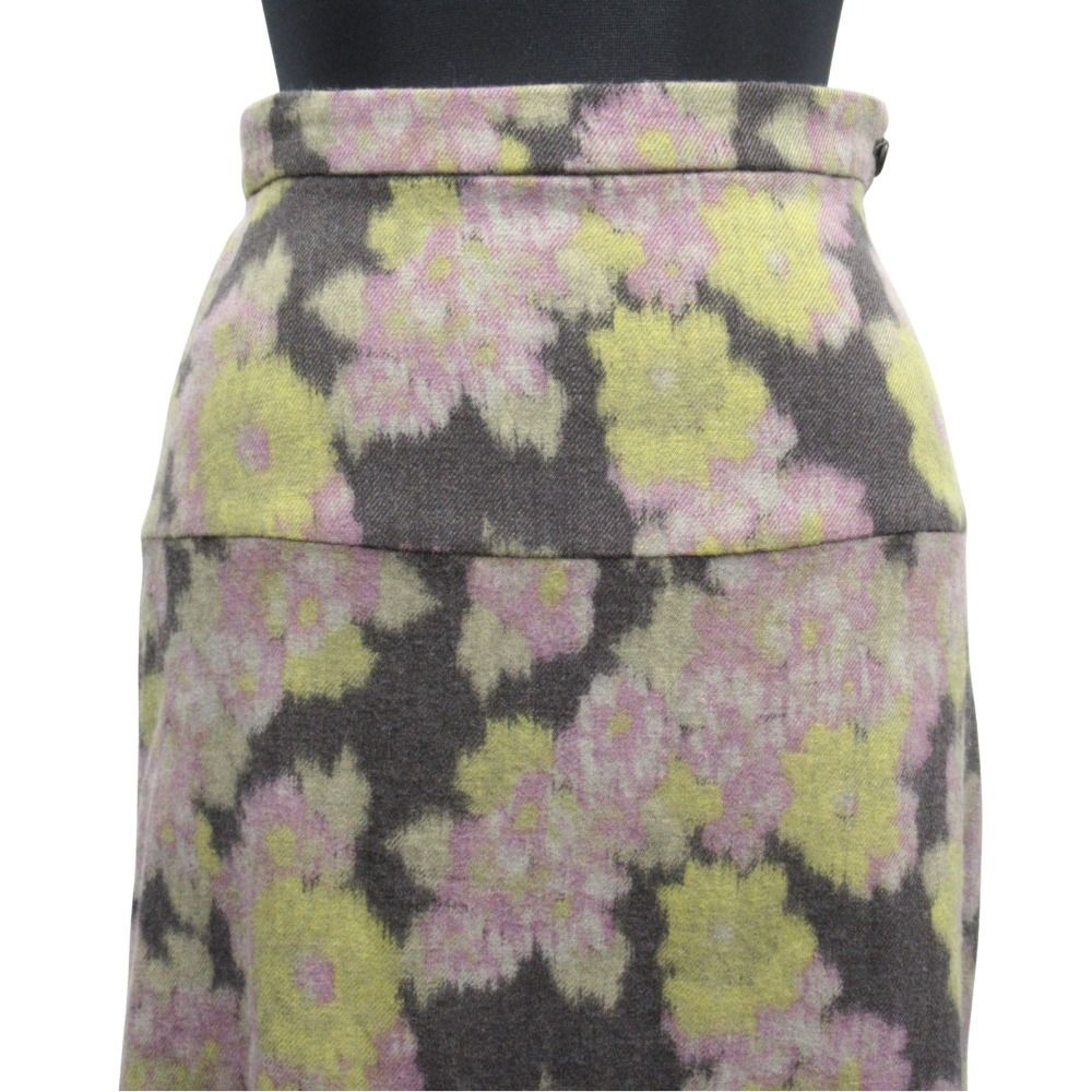 tricot COMME des GARCONS 花柄　スカート　ウールスカート 美品 02AW tricot COMME des GARCONS トリココムデギャルソン ウール