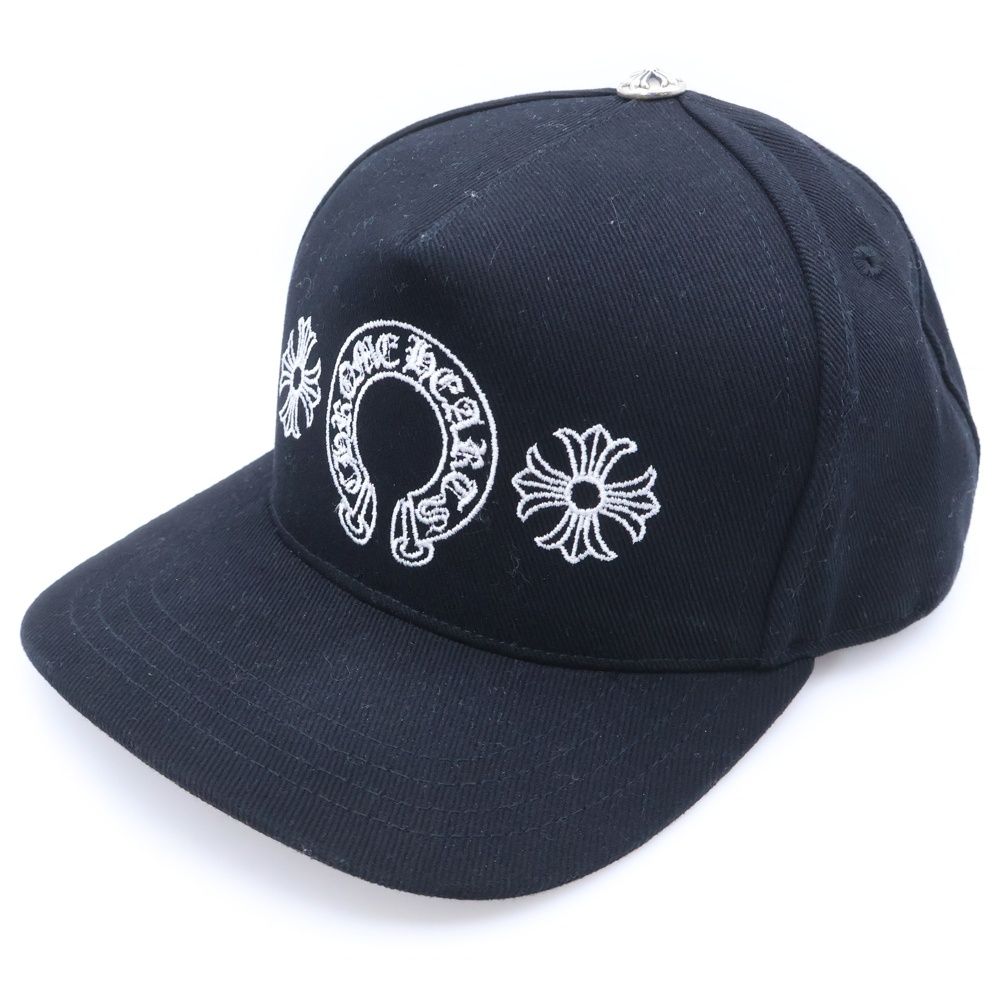 CHROME HEARTS (クロムハーツ) CH PLUS ホースシュー刺繍 ベースボール