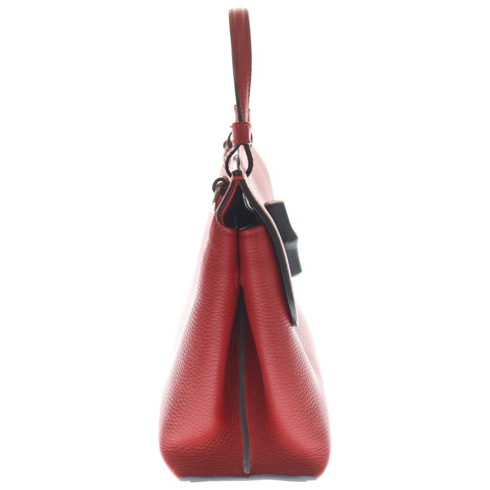 GUCCI (グッチ) バンブー 2WAYショルダーバッグ ハンドバッグ レッド