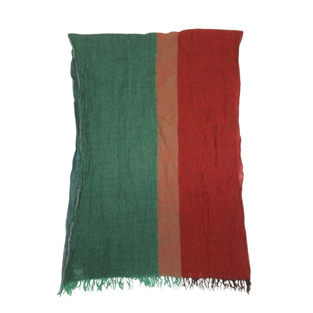 新品同様 22aw Y's Yohji Yamamoto ワイズ 2枚接ぎ マフラー 薄手