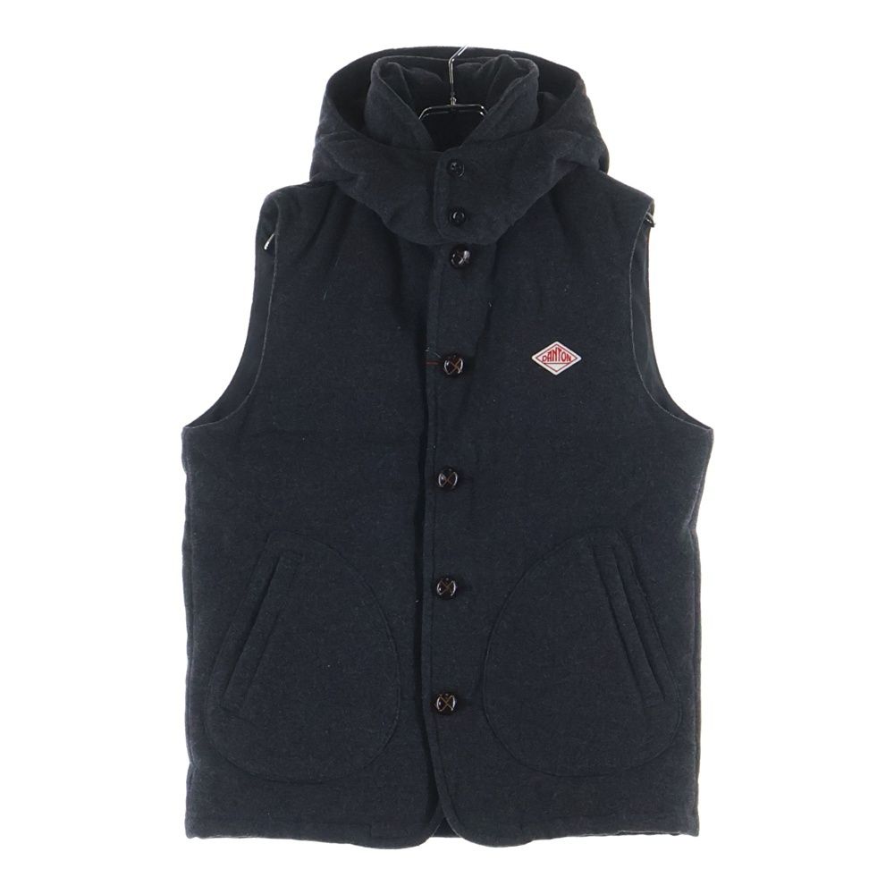 DANTON (ダントン) ×BEAMS別注 ウールモッサ ダウンベスト グレー JD
