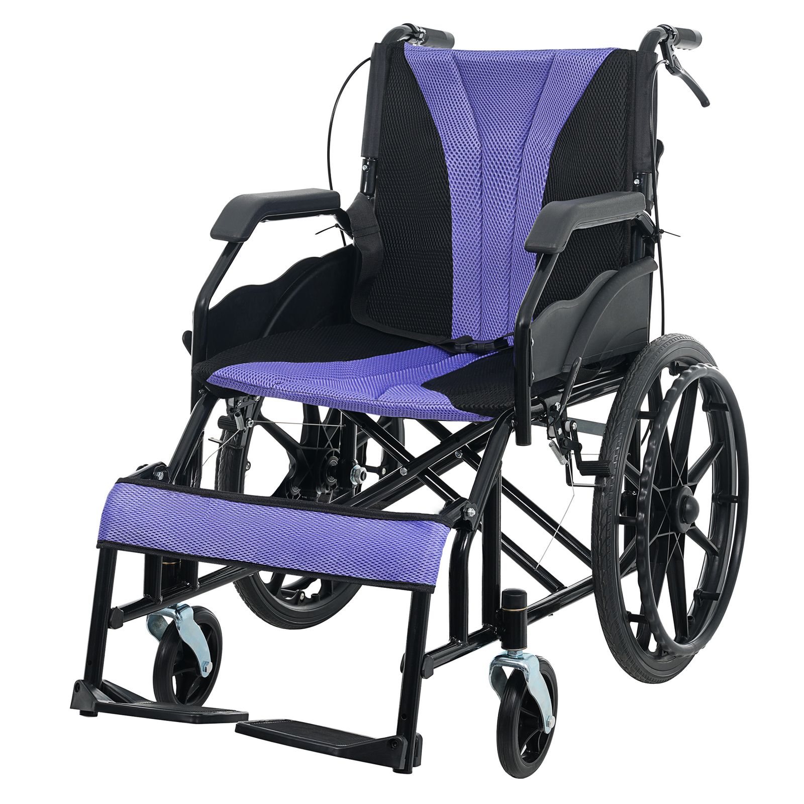 2026新作」車椅子 車いす 1台2役 自走介助兼用 自立可能 安全ベルト