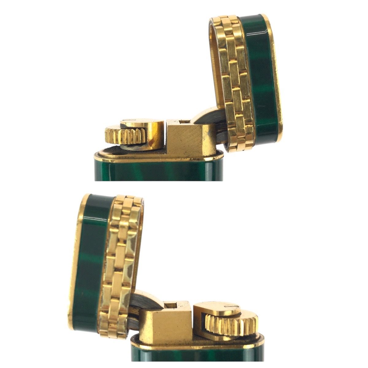CARTIER カルティエ グリーン ゴールド プラスチック/メッキ ライター