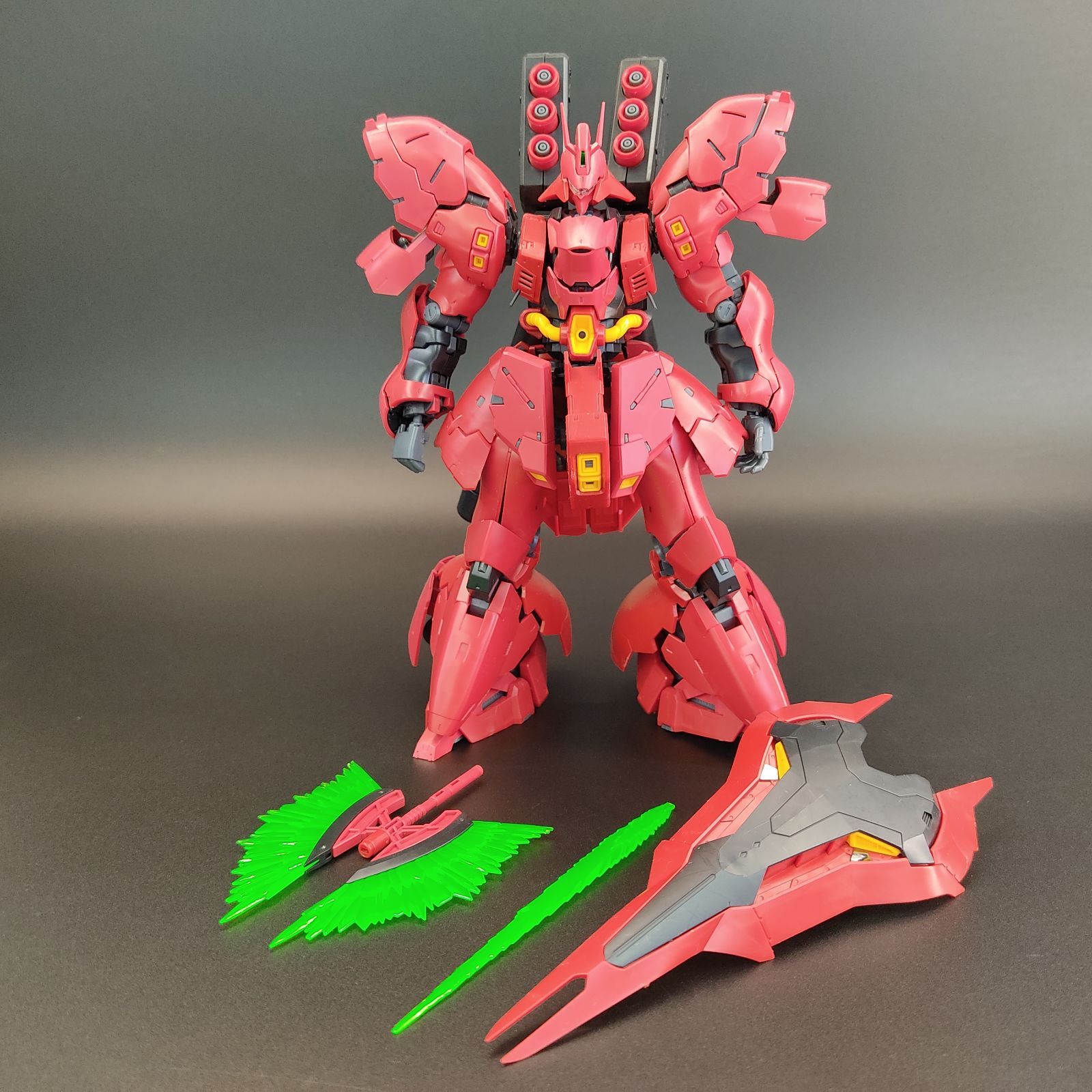 ガンプラ【未検品/ジャンク】RG 1/144 サザビー 欠品多数 キズ汚れ 難