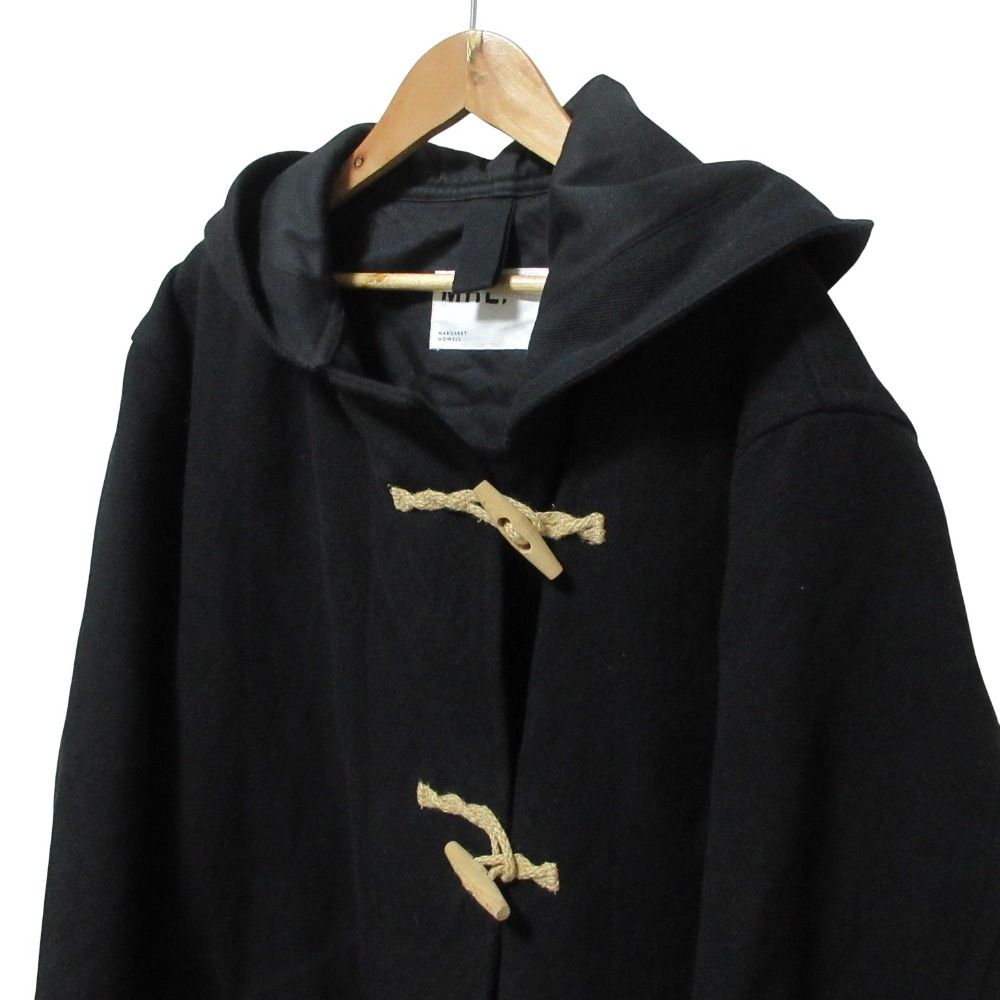 美品 MHL. エムエイチエル マーガレットハウエル HEAVY COTTON WOOL