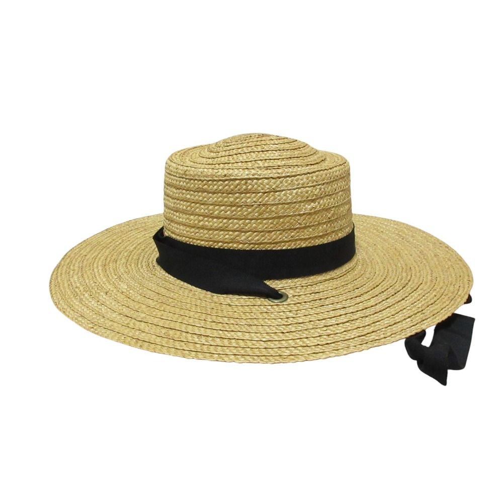 良品 la maison de lyllis ラメゾンドリリス ストローハット 麦わら