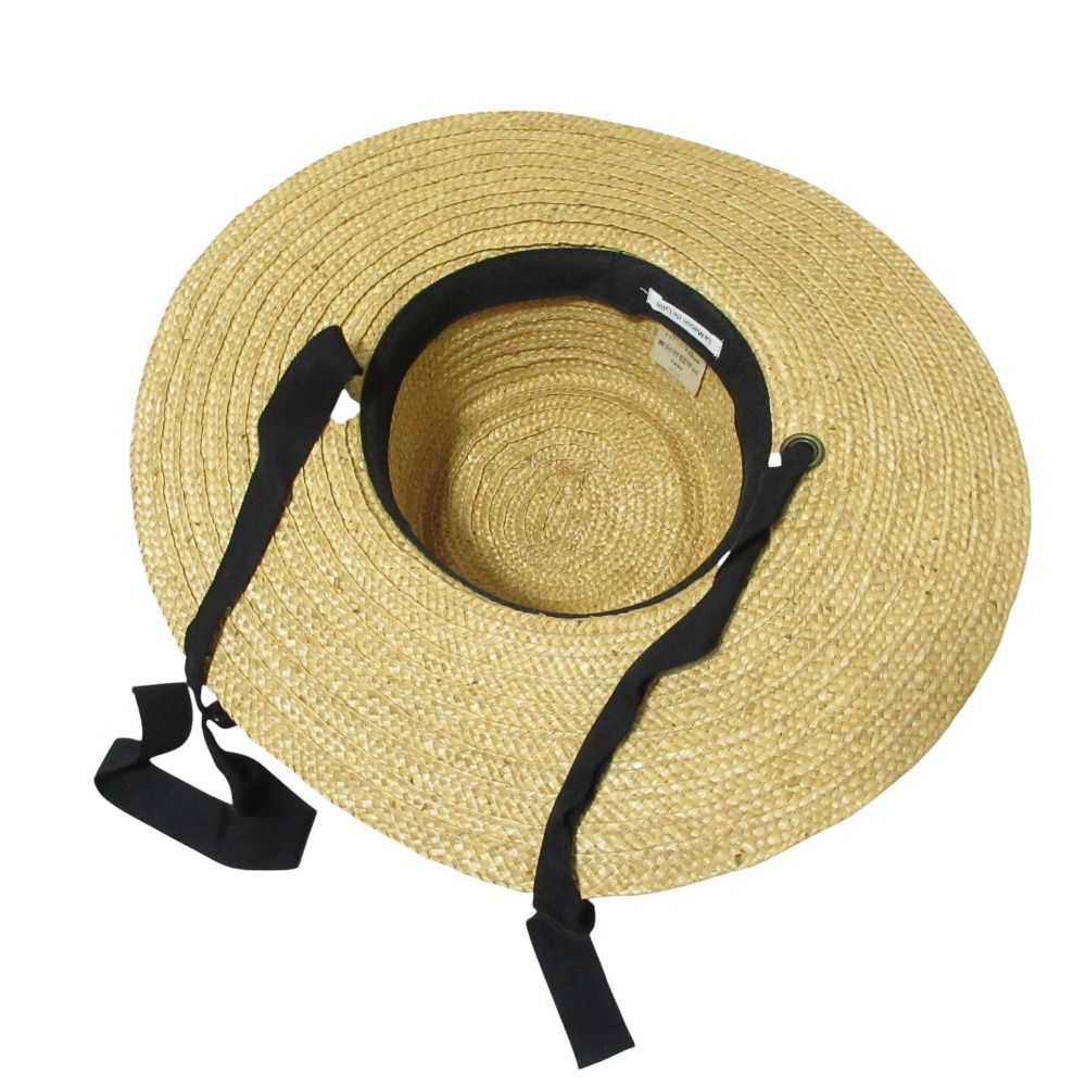 良品 la maison de lyllis ラメゾンドリリス ストローハット 麦わら