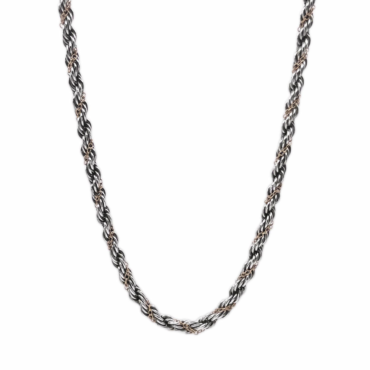 Tiffany&Co. ティファニー 46cm ツイストロープ ネックレス チェーン