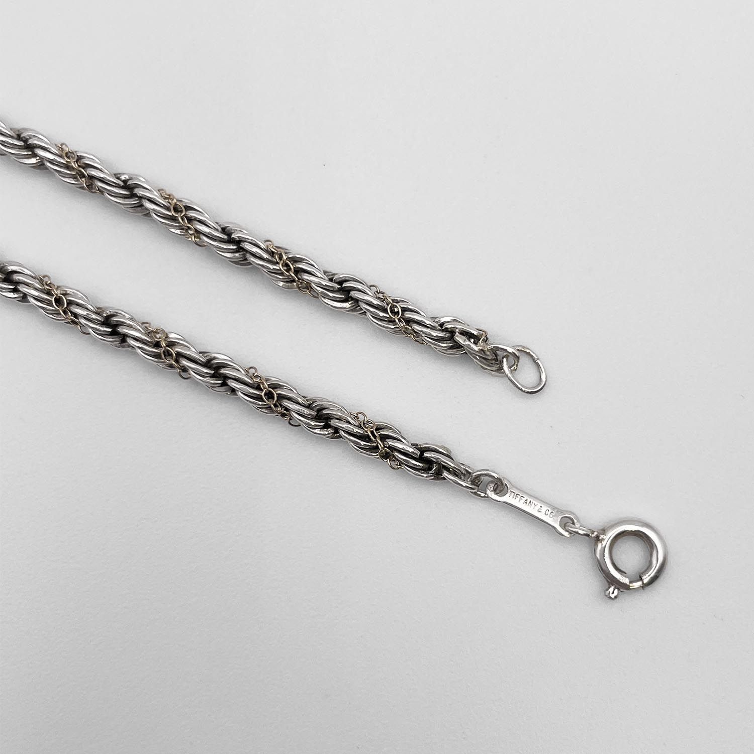 Tiffany&Co. ティファニー 46cm ツイストロープ ネックレス チェーン
