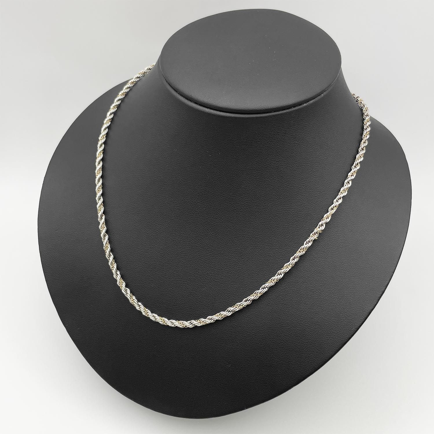 Tiffany&Co. ティファニー 46cm ツイストロープ ネックレス チェーン