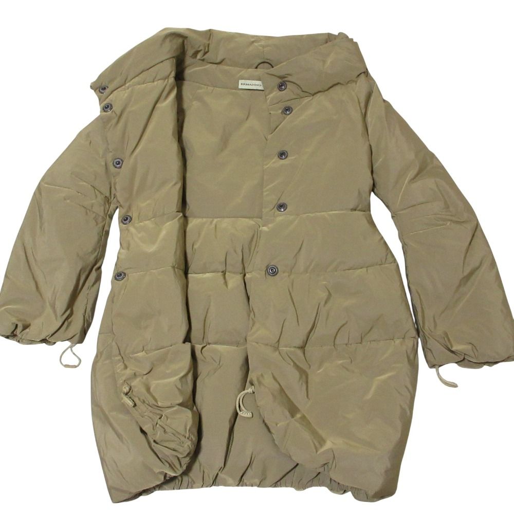 A/W エルマンノシェルヴィーノ ダウンジャケット 40 美品 ERMANNO SCERVINO エルマンノ シェルヴィーノ ダウンコート 40