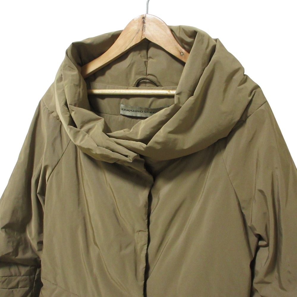 美品 ERMANNO SCERVINO エルマンノ シェルヴィーノ ダウンコート 40