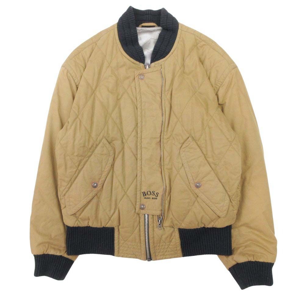 良品 HUGO BOSS ヒューゴボス 中綿 ボンバージャケット キルティング