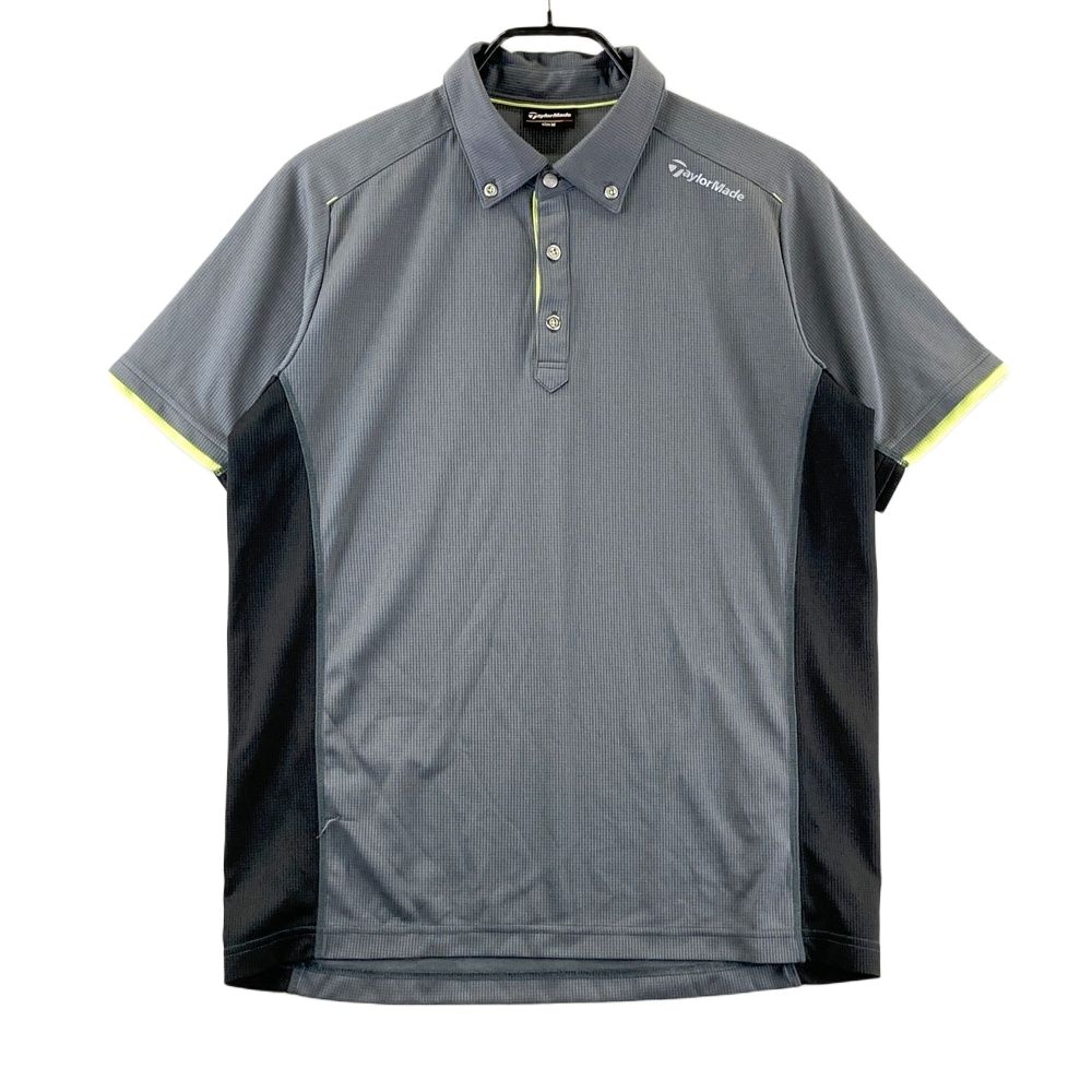 サイズ：M TAYLOR MADE テーラーメイド 半袖ポロシャツ ボタンダウン