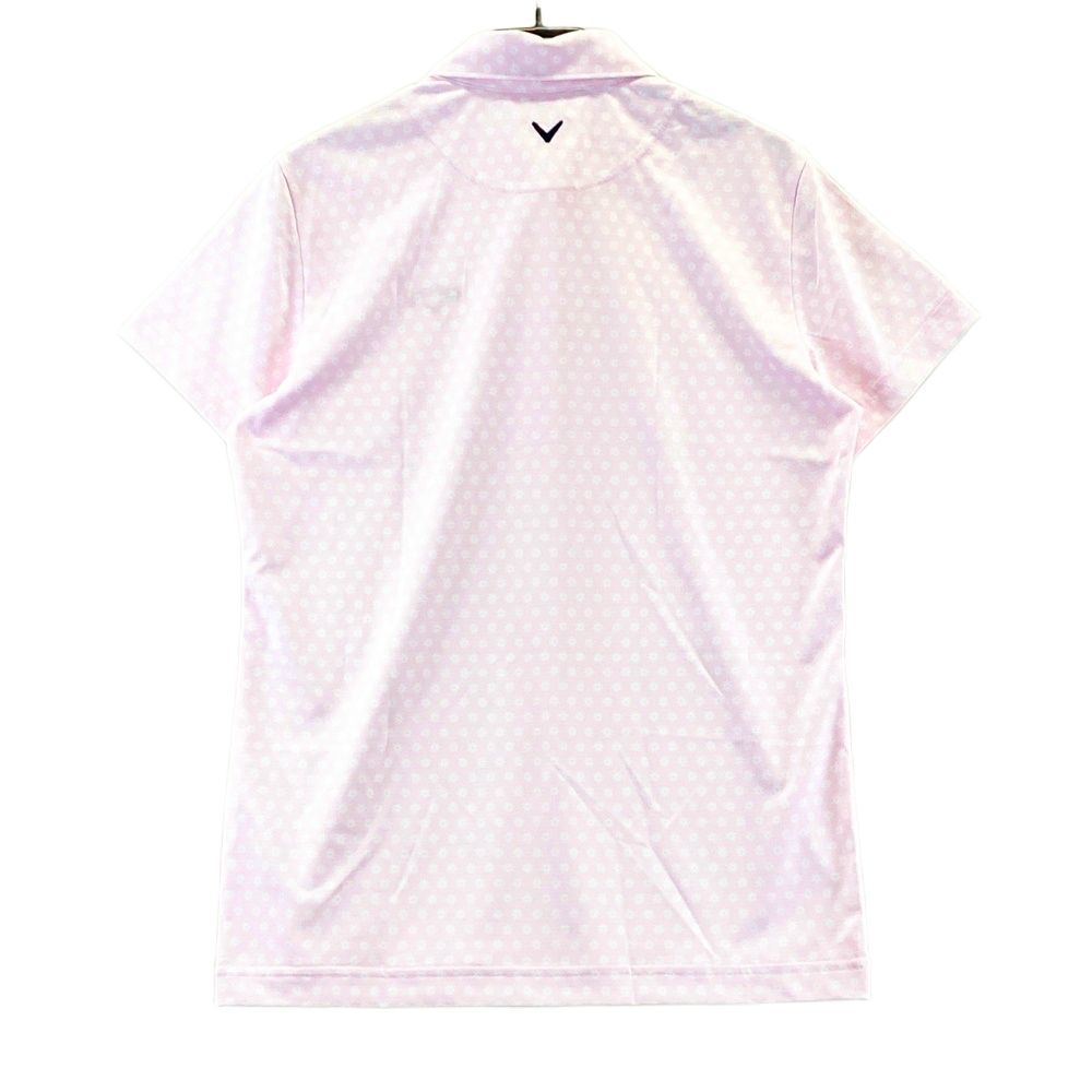 サイズ：M CALLAWAY キャロウェイ 2024年モデル 半袖ポロシャツ 花柄