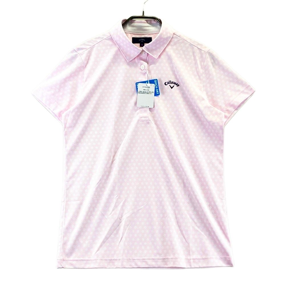 Callaway ピンク ポロシャツ Lサイズ キャロウェイ花柄スカートMサイズ
