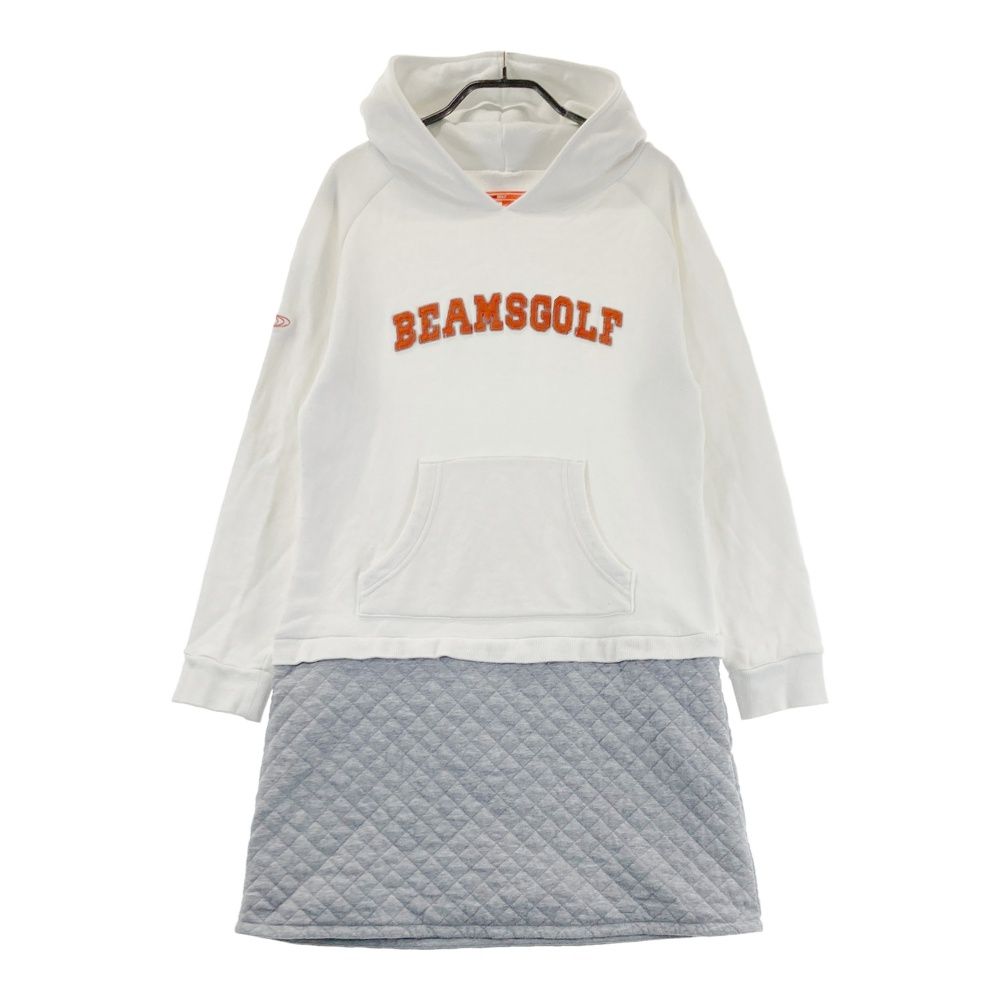 サイズ：L BEAMS GOLF ビームスゴルフ フード付 中綿切替 ワンピース