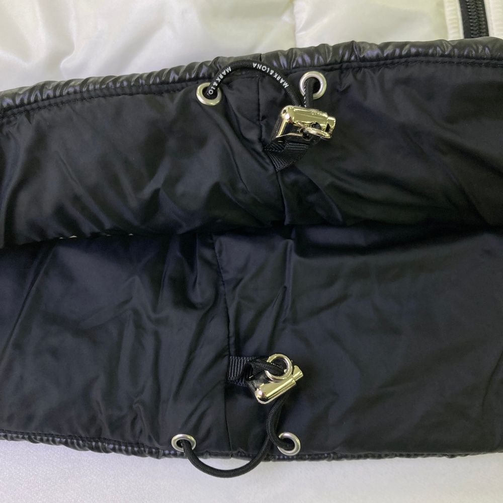 サイズ：46 MARK&LONA マークアンドロナ 中綿 ジップベスト ホワイト系