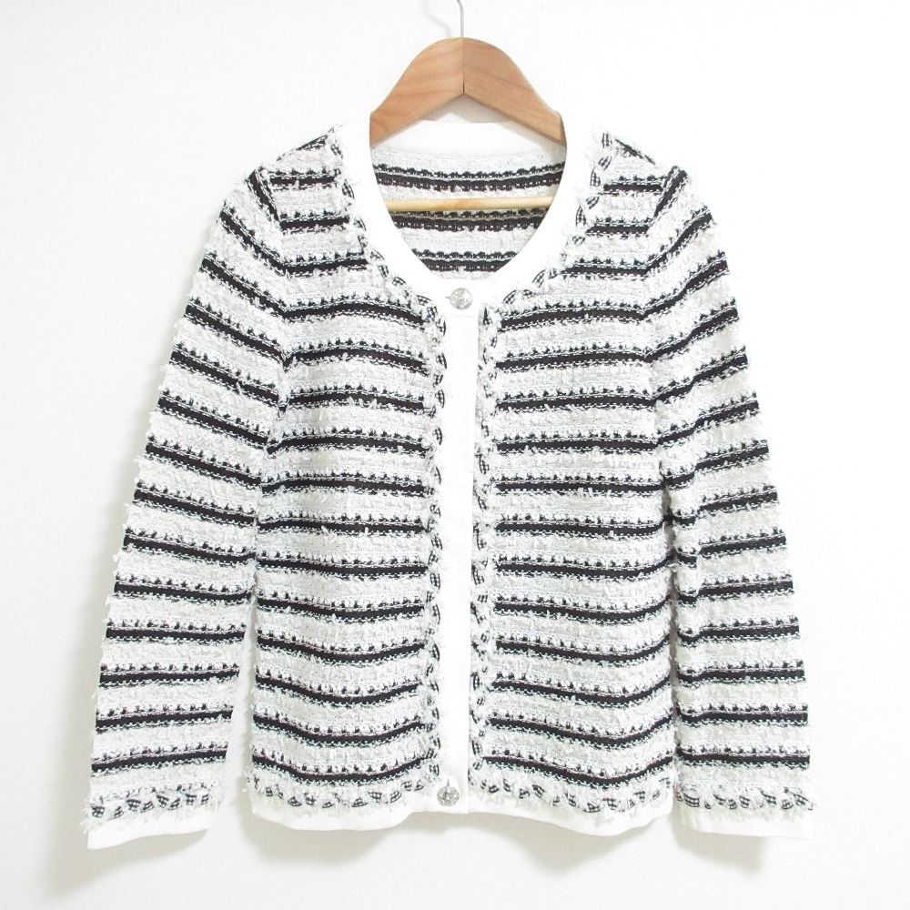 ルネ　ニットツィード　トップス　カーディガン　セーター ルネ rene ツイードニットカーディガン 2024