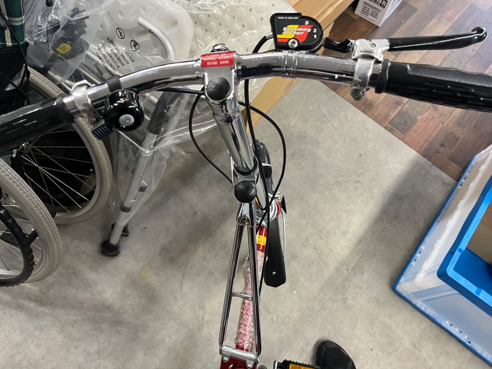 超希少・美品】オールドDAHON （ダホン） 赤 16インチ 折りたたみ