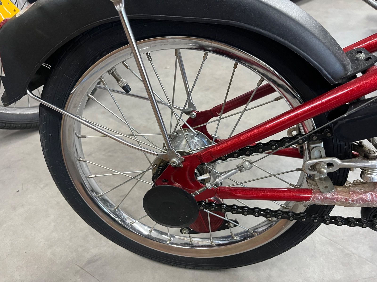 超希少・美品】オールドDAHON （ダホン） 赤 16インチ 折りたたみ