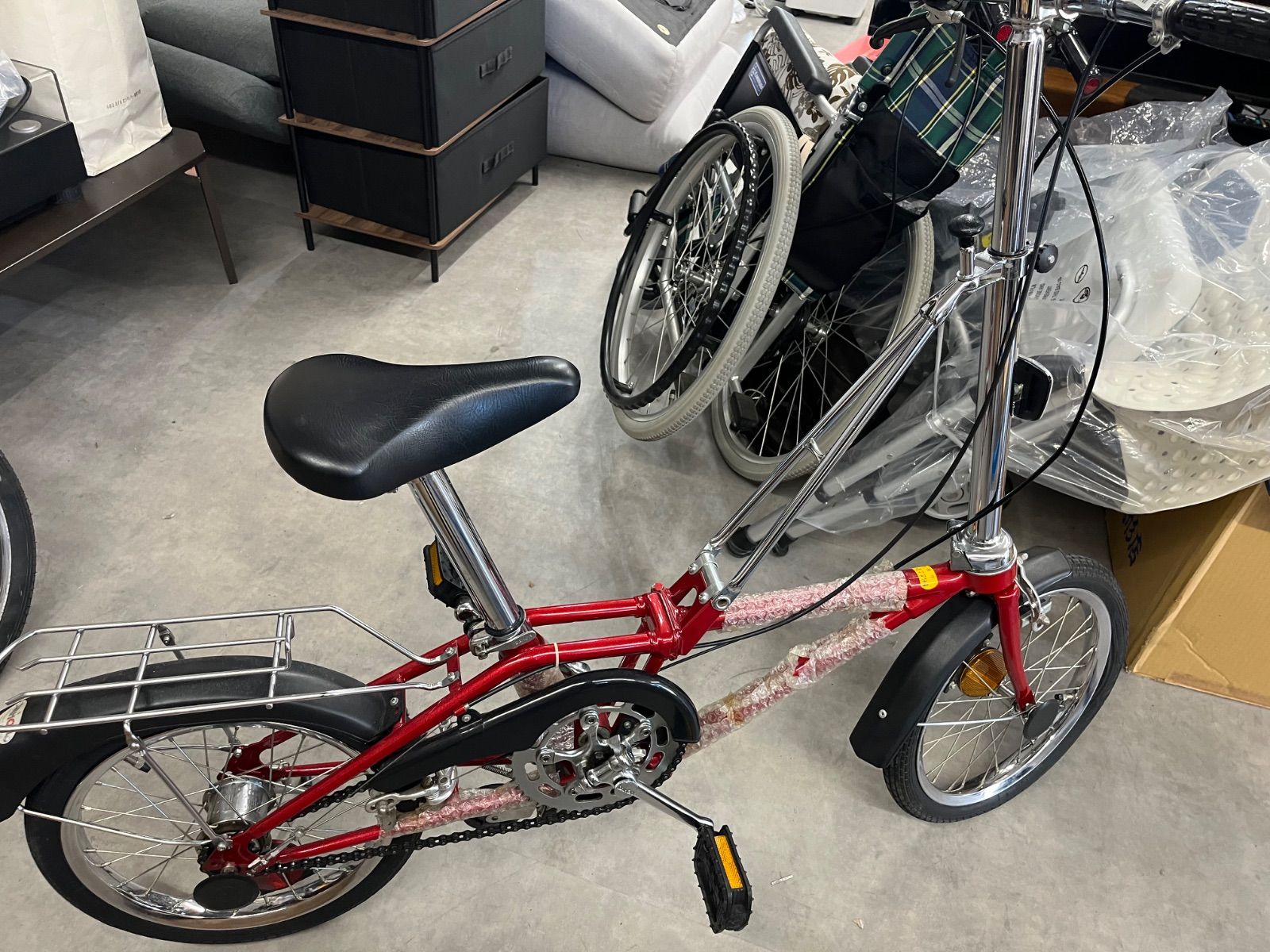 超希少・美品】オールドDAHON （ダホン） 赤 16インチ 折りたたみ