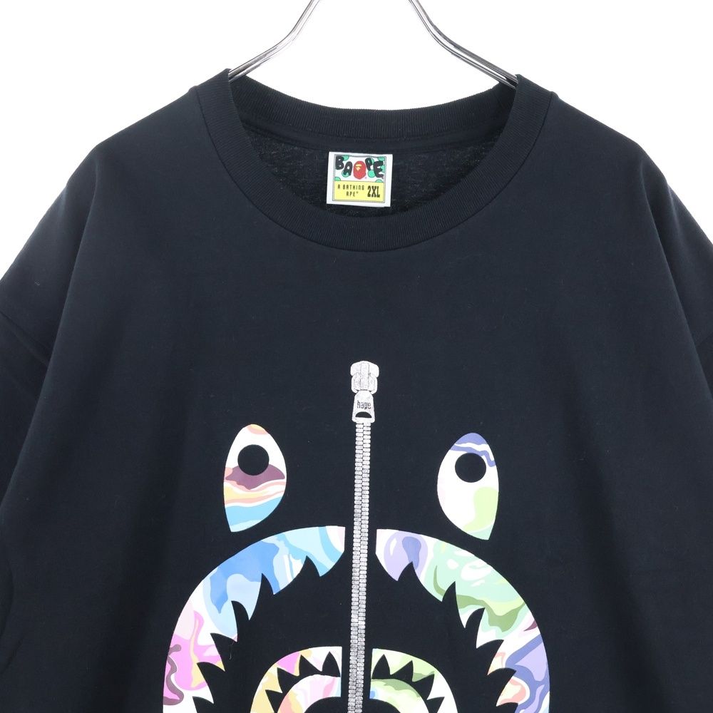 A BATHING APE (アベイシングエイプ) Art Camo Shark Tee アート カモ