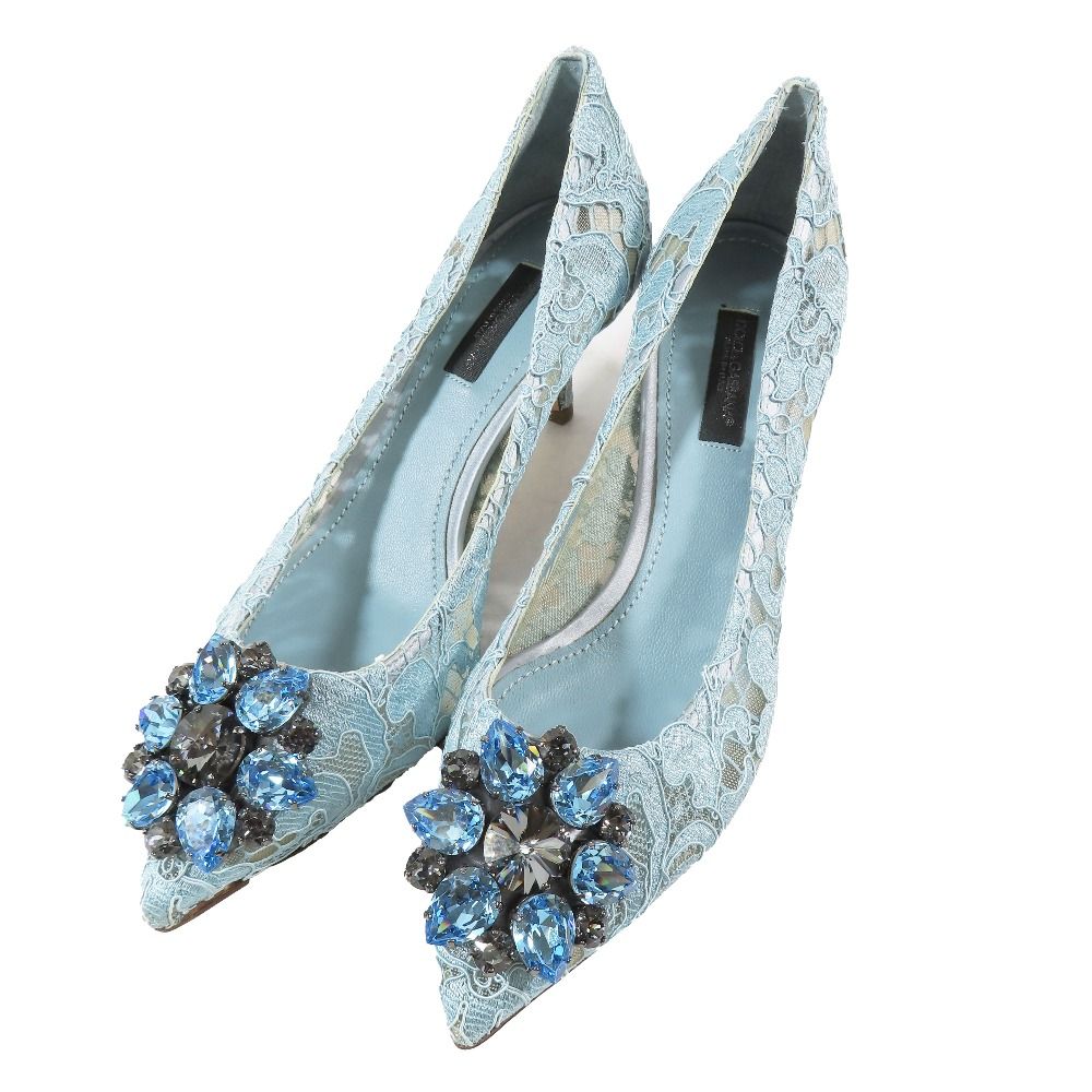 新品同様 DOLCE&GABBANA ドルチェアンドガッバーナ タオルミナレース