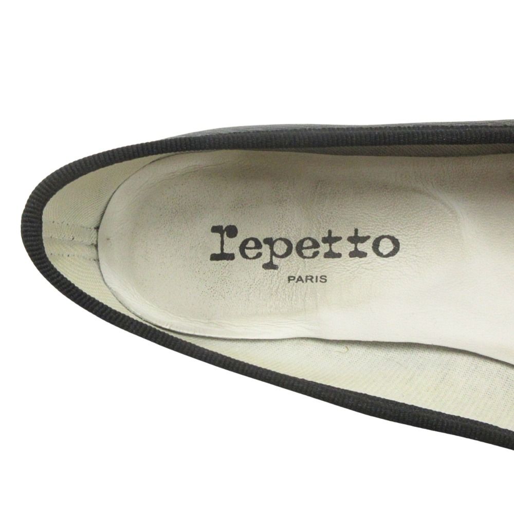良品 repetto レペット レザー フラット バレエ シューズ 靴 サイズ38