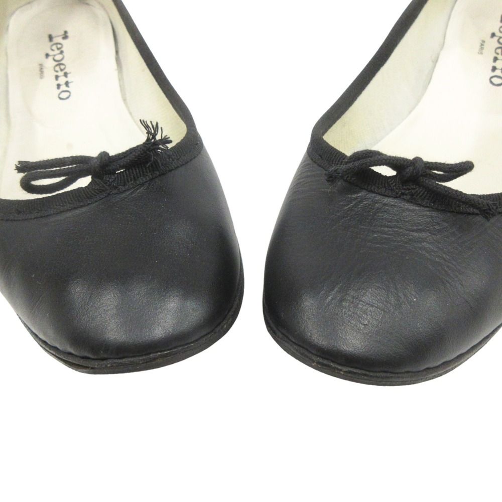 良品 repetto レペット レザー フラット バレエ シューズ 靴 サイズ38