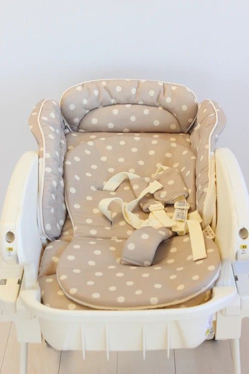 クリーニング済み ハイローベッド＆チェア ココ・チーノ シープドット