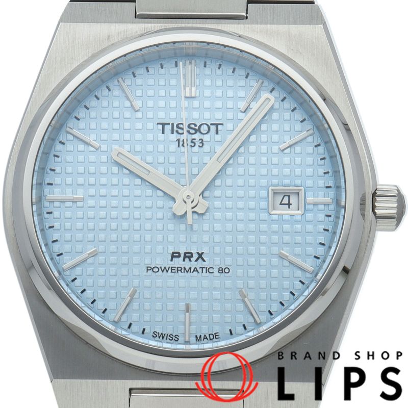 ティソ PRX パワーマティック80 ウォッチ 40mm T137.407.11.351.00 箱 保証書 SS メンズ時計 アイ