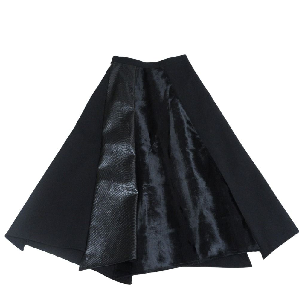 ジュンヤワタナベ　ベルベットスカート 美品 JUNYA WATANABE ジュンヤワタナベ コムデギャルソン スネーク