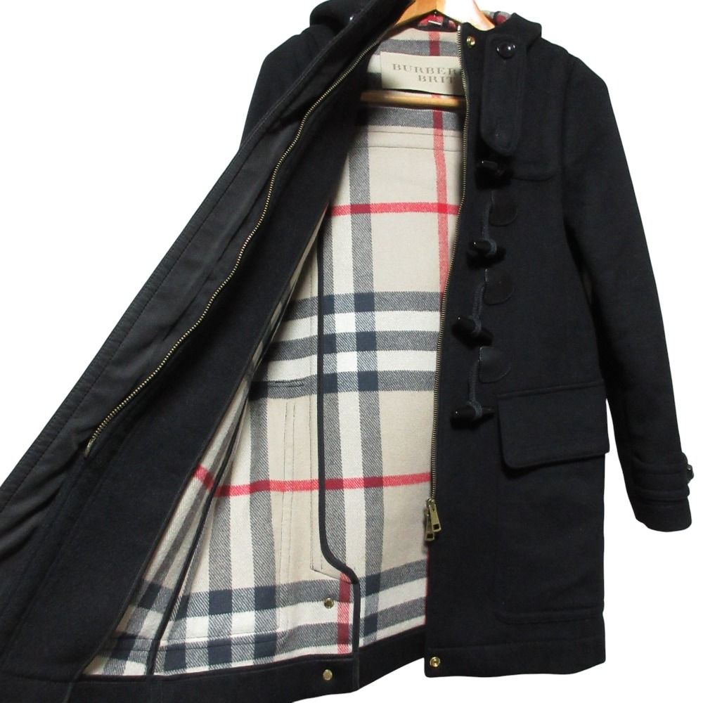 美品 BURBERRY BRIT バーバリー ブリット 裏ノバチェック ウール