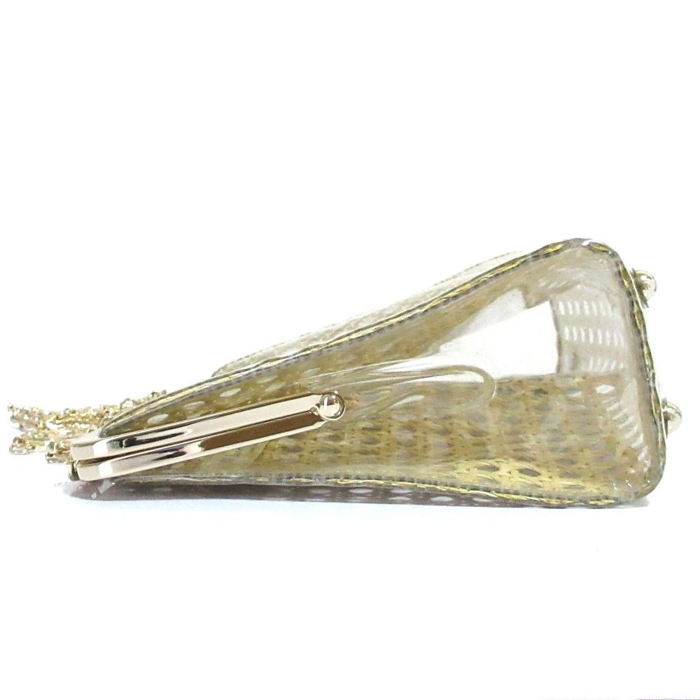 美品 kate spade new york ケイトスペードニューヨーク PVC パーティ