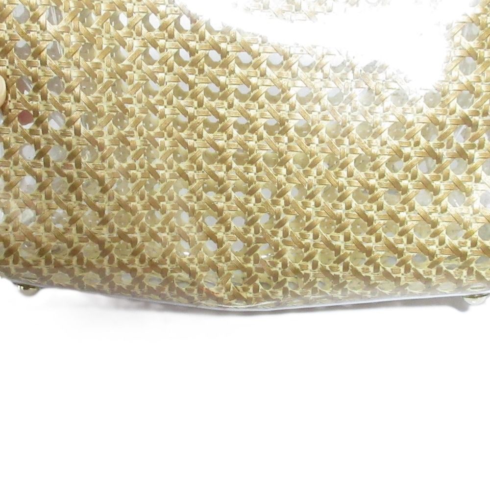 美品 kate spade new york ケイトスペードニューヨーク PVC パーティ