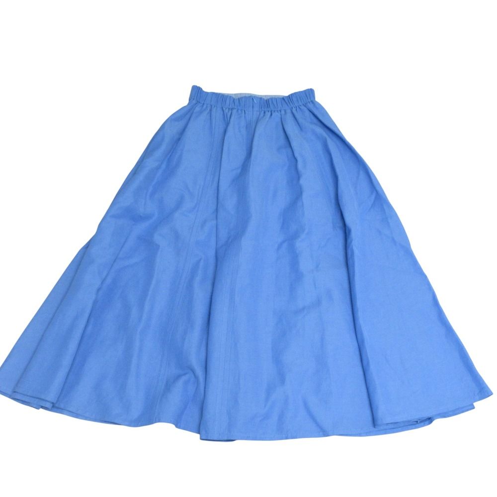 良品 25SS BLAMINK ブラミンク コットンリネン バックギャザースカート