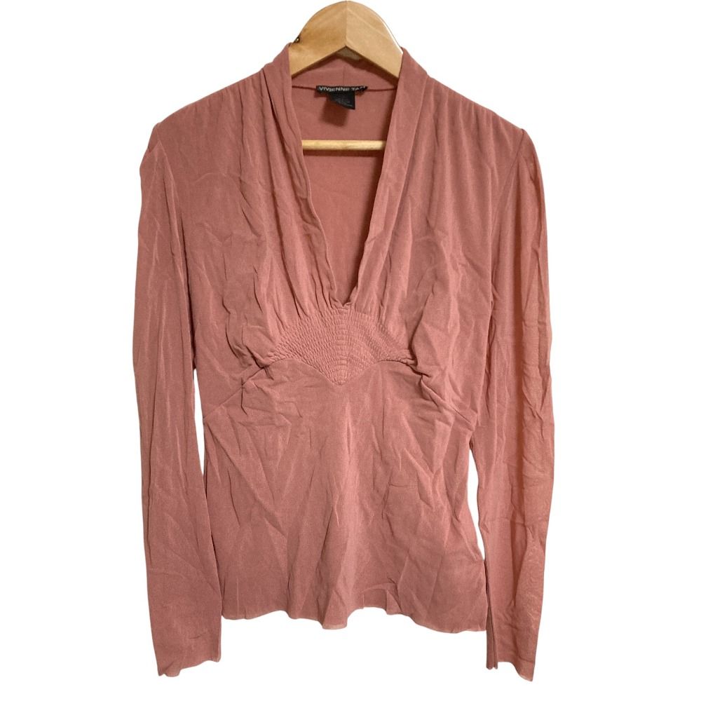 美品 VIVIENNE TAM ヴィヴィアンタム パワーネット カットソー 0