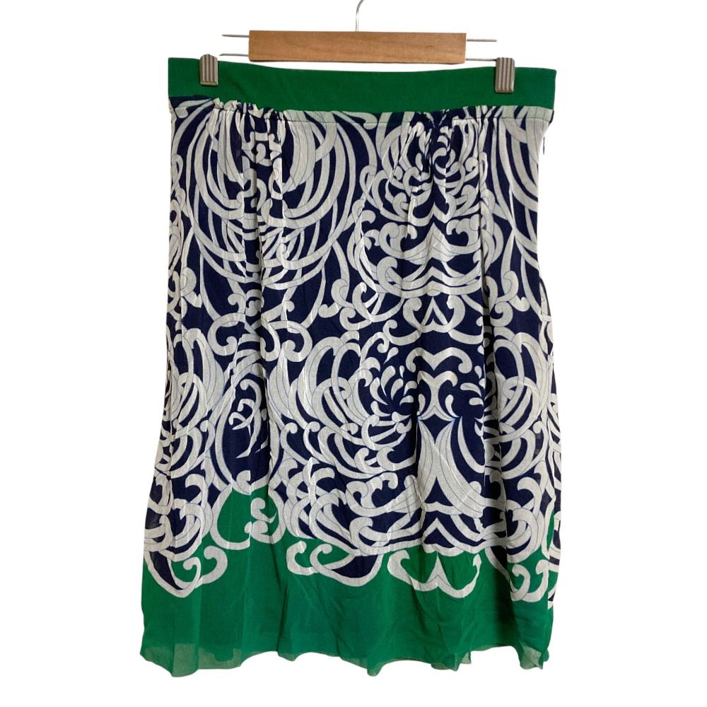 美品 VIVIENNE TAM ヴィヴィアンタム パワーネットスカート 0 ネイビー