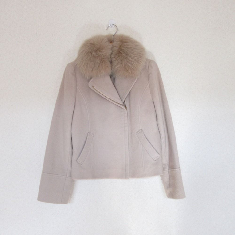 美品 Apuweiser-riche アプワイザーリッシェ フォックスファー ウール