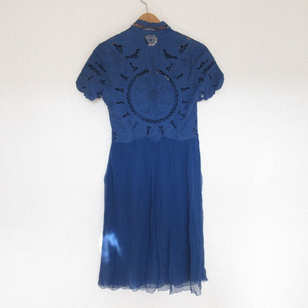 美品 VIVIENNE TAM ヴィヴィアンタム エンブロレース ワンピース 0